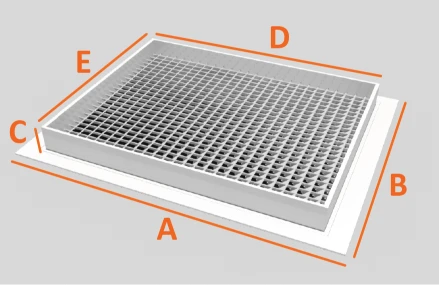 Grille de Reprise Gainable