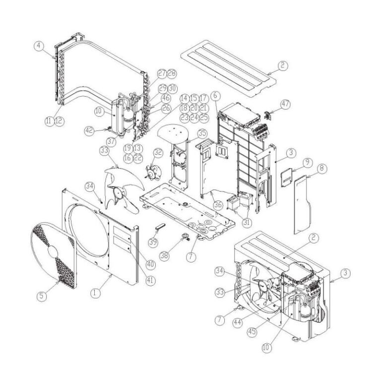 pièce détache Toshiba clim
