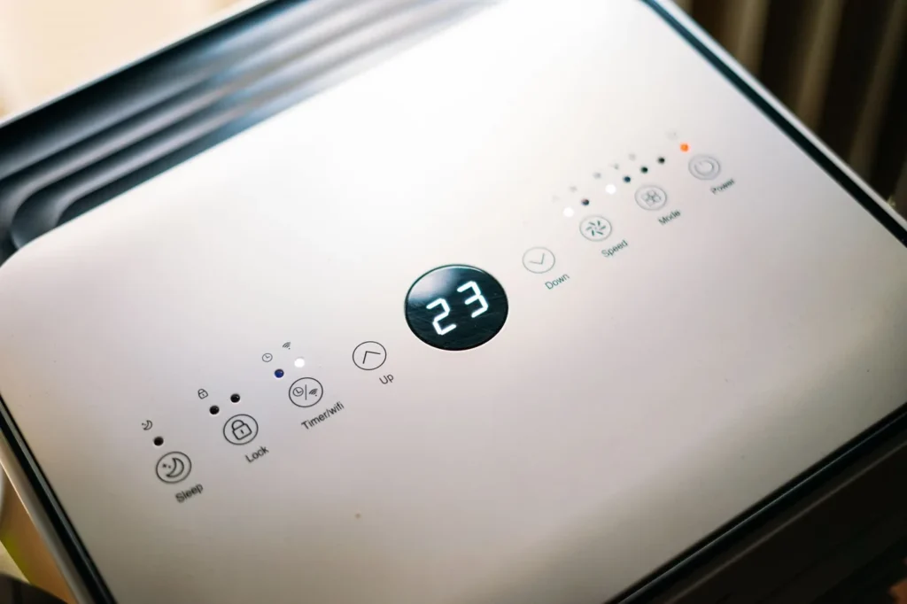 Code erreur Daikin climatisation affiché sur une télécommande
