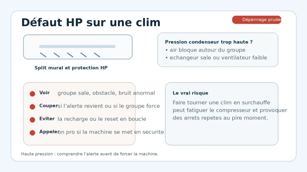 Code erreur Toshiba sur une climatisation avec voyant et télécommande
